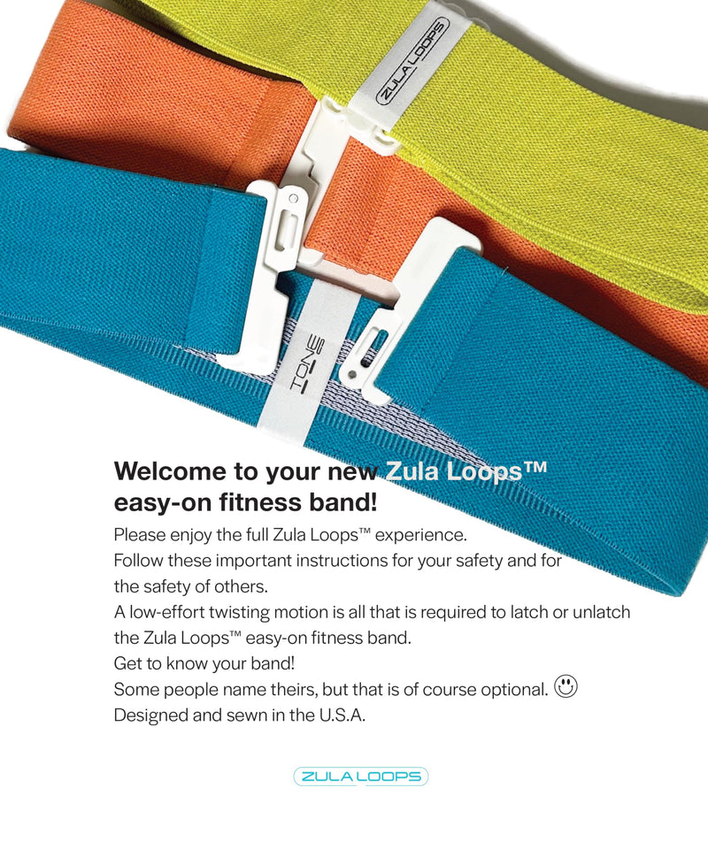 Magnetic Buckle Resistance Bands; Great for PT and prenatal Strength Training; Designed and Sewn in The USA 25-35LBS (1 BAND) - BeesActive Australia
