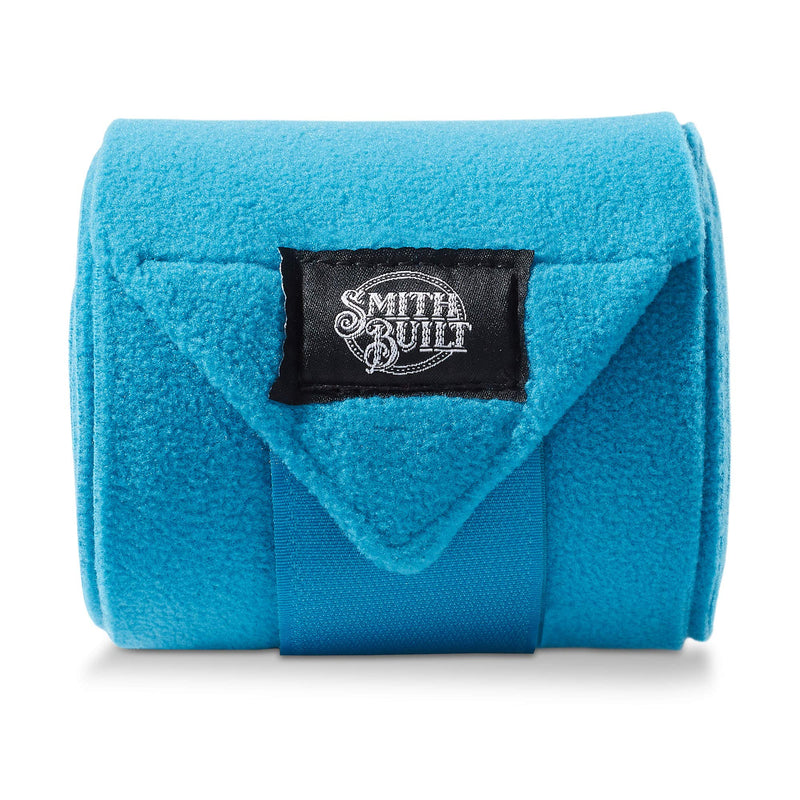 Equine Fleece Polo Wraps, Turquoise - (Set of 4) Horse Leg Bandages - BeesActive Australia