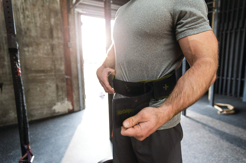 Harbinger Weightlifting Belt Foam Core Green Small (24 - 29 Inches)