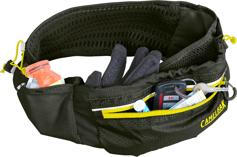 CamelBak Ultra Running Hydration Belt 17oz Black/Safety Yellow X-Small/Small - BeesActive Australia
