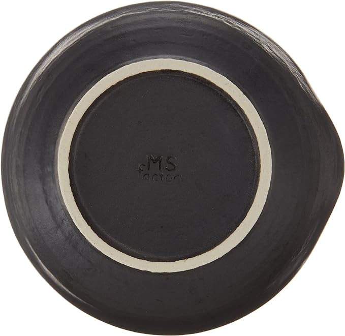 Incense Burner Black Glazed Tea Incense Burner (Green) [R11 8xh11 X H18.5 cm] Handmade Present Gift 和食 Charger Cute Decor - BeesActive Australia