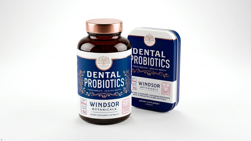 Oral Probiotics for Teeth and Gums - 3BN CFU Lactobacillus Salivarius Acidophilus Rhamnosus Streptococcus - Bad Breath Treatment for Adults - 45 Chewable Mint Dental Probiotic Tablets for Women & Men 45 Count (Pack of 1)