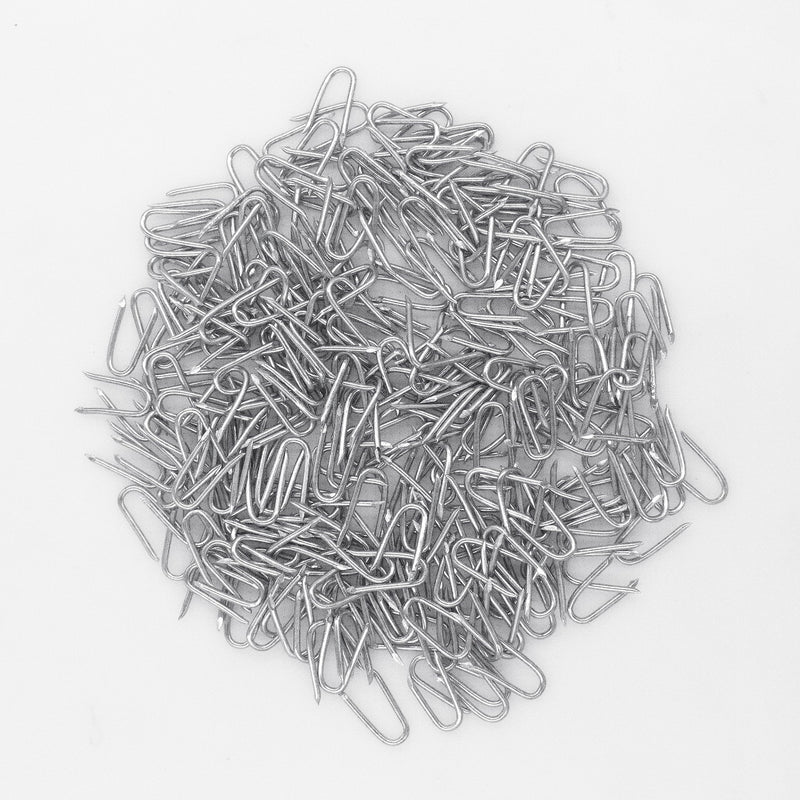 Wire Fencing Galvanised Staples (260 pcs)，Chicken Wire Fencing Staple Horseshoe Nail Set - Securely Attach Chicken Wire Netting Wire Mesh to Fences or Posts 2mm - BeesActive Australia