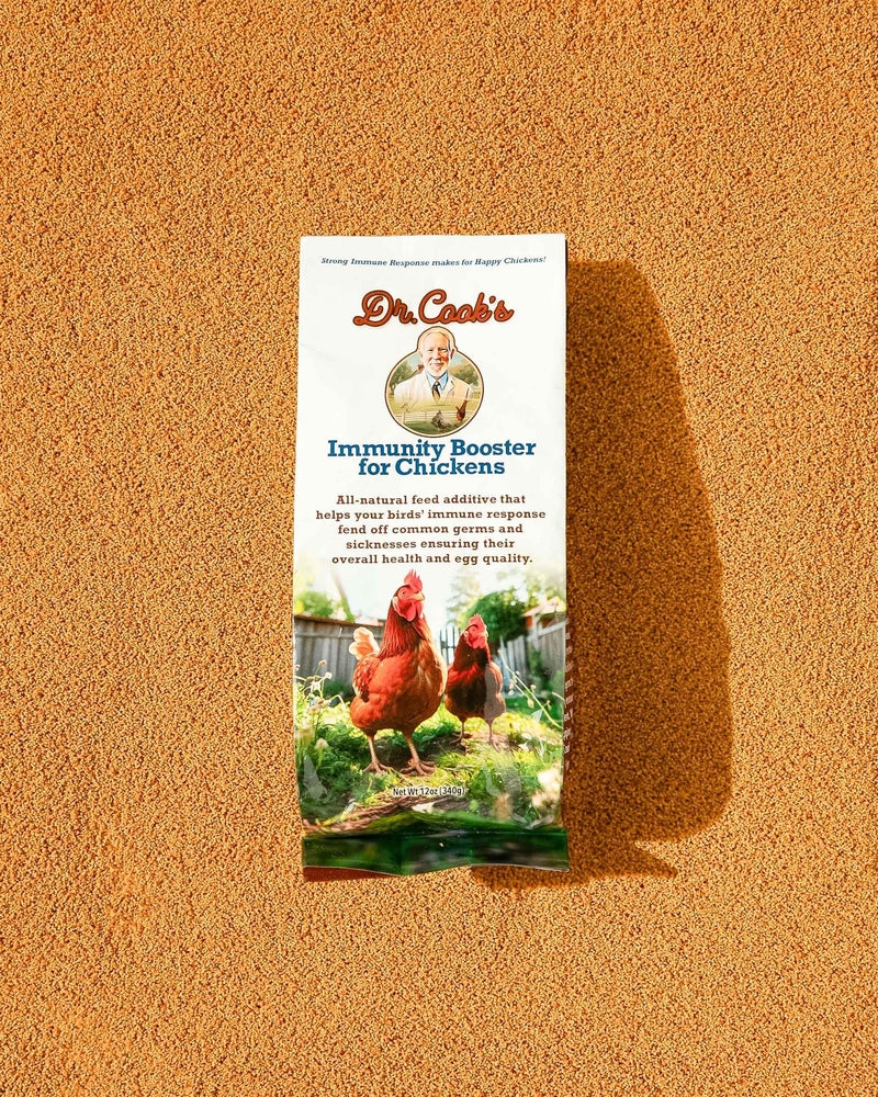 Booster for Chickens – 12oz Natural Chicken Supplement | Egg-Based, High-Protein Formula | Supports Stronger Immunity, Healthy Egg Production & Overall Poultry Health!