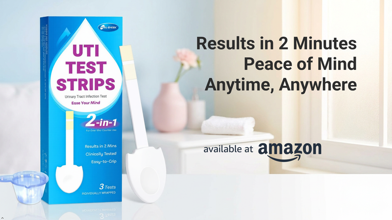 UTI Test Strips for Women & Men, HEAL-CHECK At Home UTI Test Kits, 10 Pack 10T