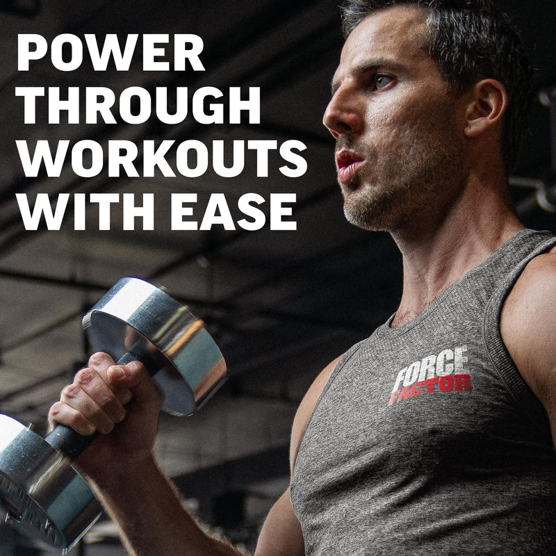 FORCE FACTOR Total Beets Pre-Workout Powder to Boost Energy & Endurance, Increase Strength, and Improve Blood Flow and Pumps, Nitric Oxide Supplement with Beet Root Powder, Fruit Punch, 30 Servings - BeesActive Australia