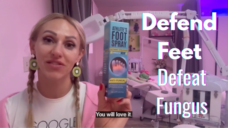 Athletes Foot Spray with Tea Tree Oil Antifungal Treatment for Jock Itch