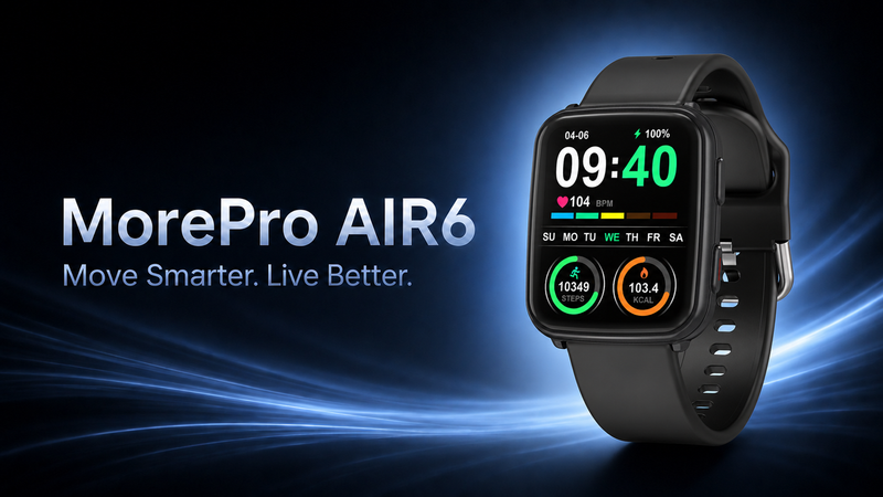 MorePro Fitness Tracker with 24/7 Heart Rate & Blood Pressure Monitor, Blood Oxygen & Sleep Tracker, Smart Watch with Step Calorie Counter, IP68 Waterproof Activity Tracker for Women Men Android iOS Urban Bronze