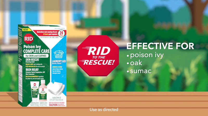 RID Poison Ivy Complete Care for Skin & Clothes – Poison Ivy, Oak & Sumac