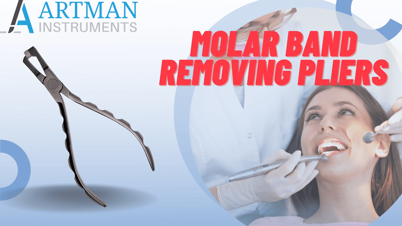 ARTMAN INSTRUMENTS Molar Band Remover Pliers – Orthodontic Braces Removal Tool – Stainless Steel, Autoclavable, Dental Braces Band Removing Pliers (Pack of 2) 1 Count (Pack of 2)