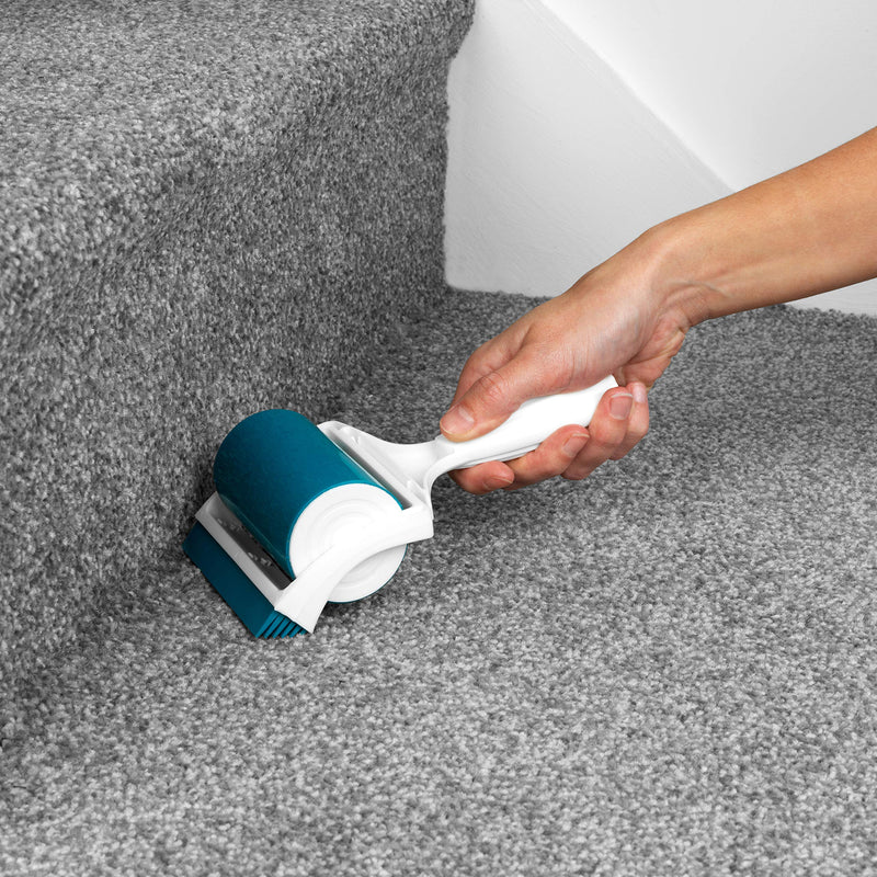 Beldray COMBO-6130 Pet Plus+ Gel Lint Roller - Set of 2 Handheld Gel Lint Roller, Hair Remover with Built-in Squeegee for Deep Cleaning, Washable, Ideal for Collecting Hair, Lint, and Dust - BeesActive Australia