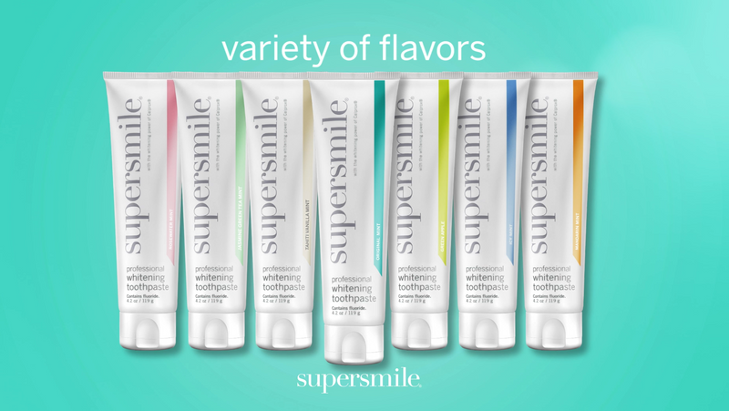 Supersmile Original Mint Whitening Toothpaste, 4.2 Oz, Calprox® + Fluoride 4.2 Ounce (Pack of 1)