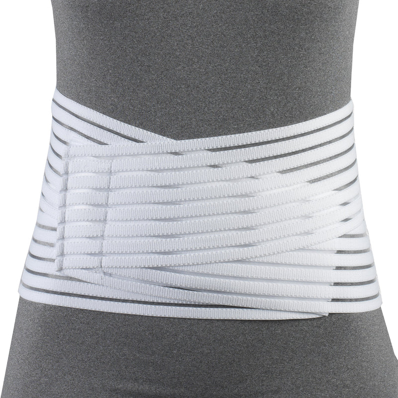 OTC Lumbosacral Support, 7-inch Lower Back, Lightweight Compression, Elastic, White, Medium - BeesActive Australia