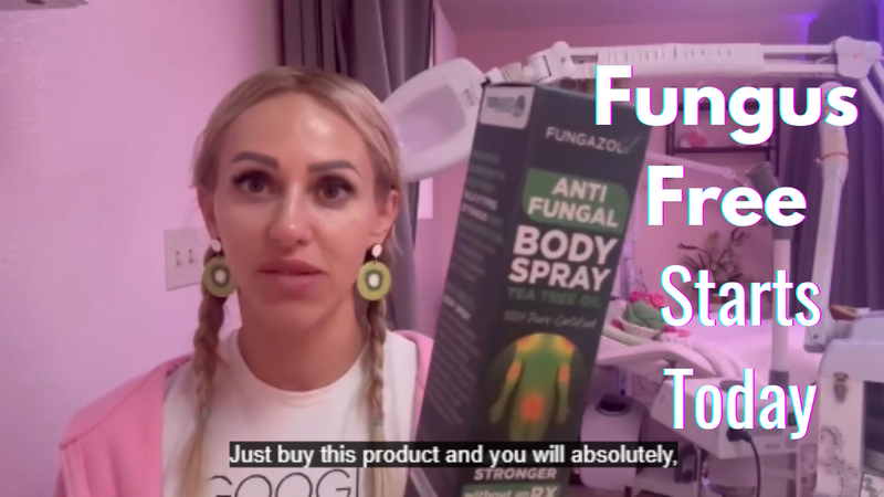 Antifungal Body Spray with Tea Tree Oil for Jock Itch & Athlete's Foot