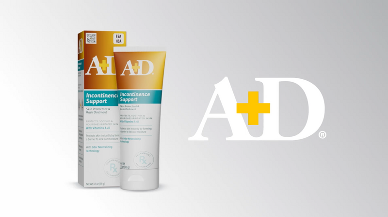 A+D Incontinence Support Skin Protectant & Rash Ointment – Treats & Prevents Incontinence Rash, Soothes Chafed Skin, Odor Neutralizing Technology - 3.5oz 3.5 Ounce (Pack of 1)