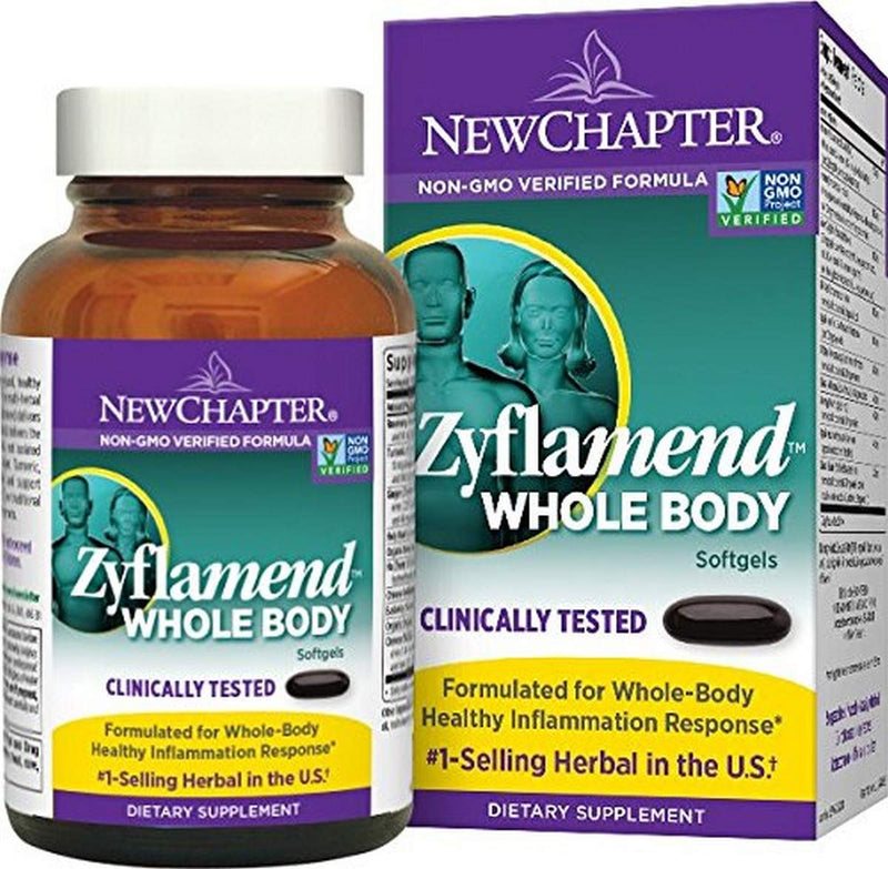 New Chapter Zyflamend Whole Body, 60 Count 60 Softgels Soft Gels