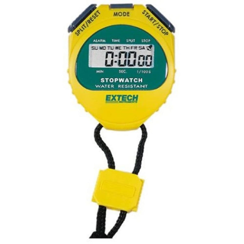 Extech 365510 Stopwatch/Clock, Yellow - BeesActive Australia