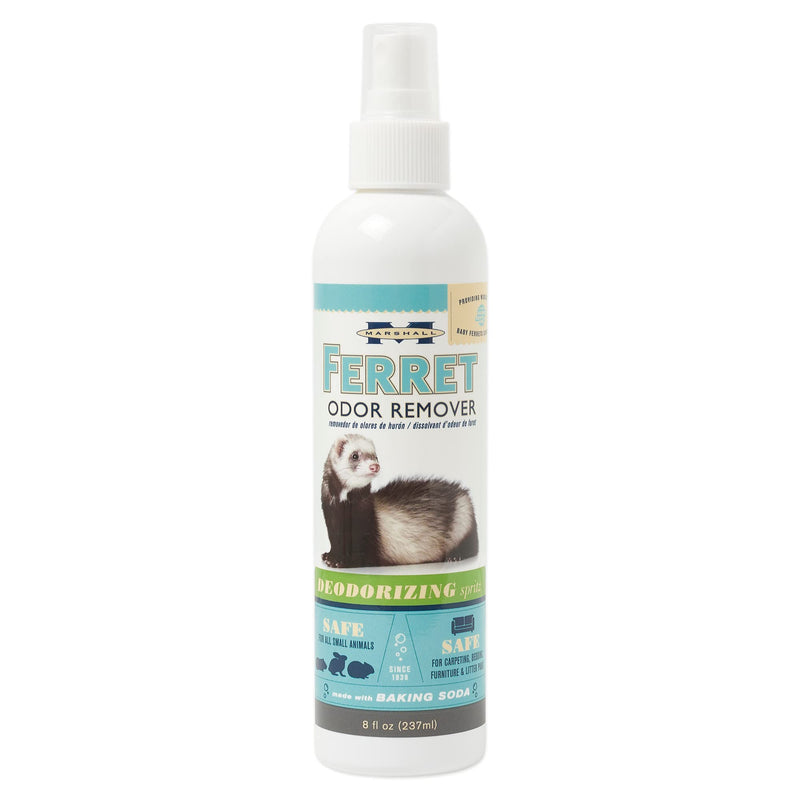 Marshall Pet Products Premium Natural Enzymatic Odor Remover and Deodorizer Spray for Severe Odors, for Small Animals and Ferrets, 8 oz - BeesActive Australia