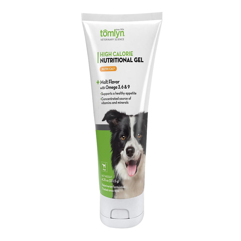 Tomlyn Nutri-Cal Malt-Flavored High-Calorie Nutritional Gel for Dogs, 4.25oz Adult Dog 4.25 oz