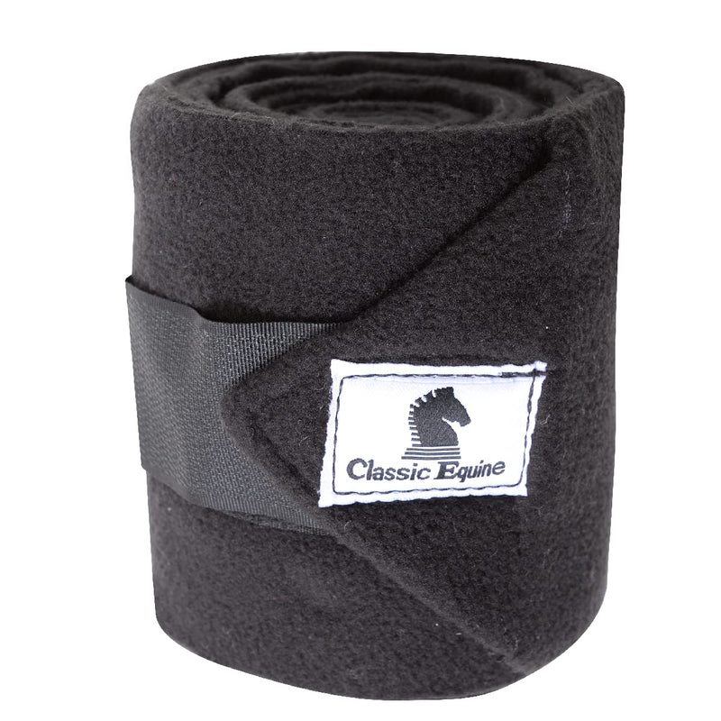 Classic Equine Classic Polo Wraps Black - BeesActive Australia