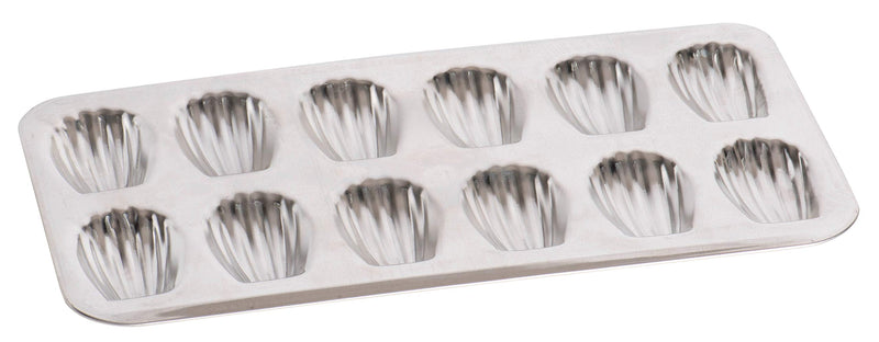 Gobel 12 Count Heavy Tinned Steel Madeleine Sheet Pan, Made in France Madeleine Pan - BeesActive Australia