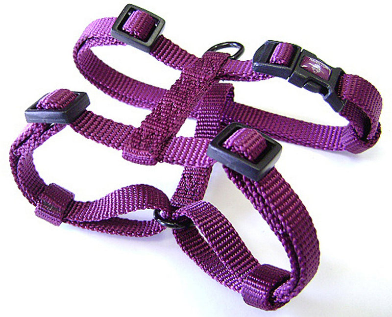 Hamilton Adjustable Comfort Nylon Dog Harness, Wine, 3/4" x 20-30" Medium, 3/4" x 20-30" - BeesActive Australia