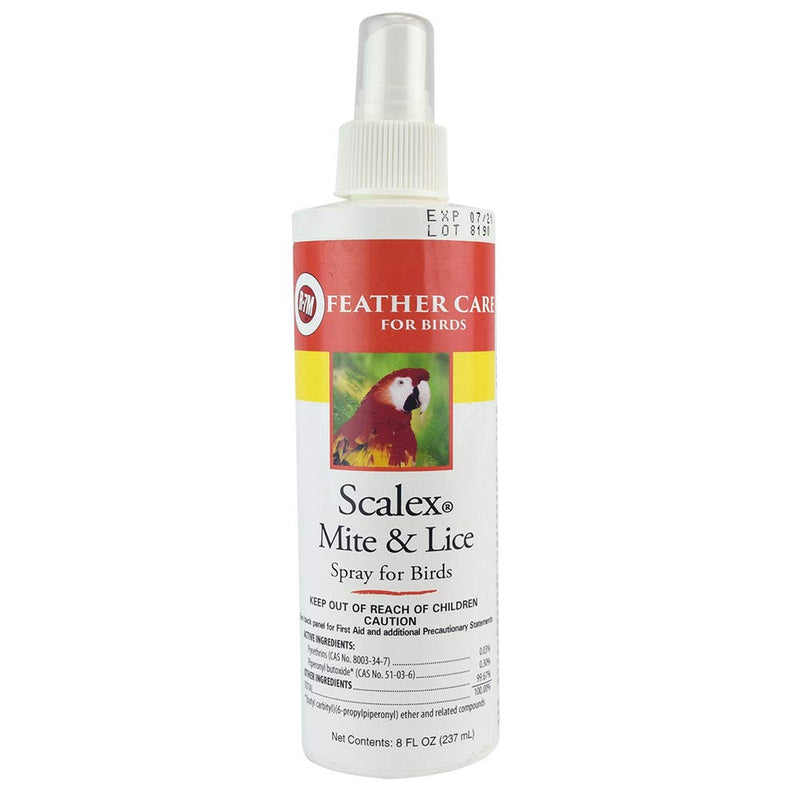 Scalex Mite & Lice Spray for Birds, 8 oz. - BeesActive Australia