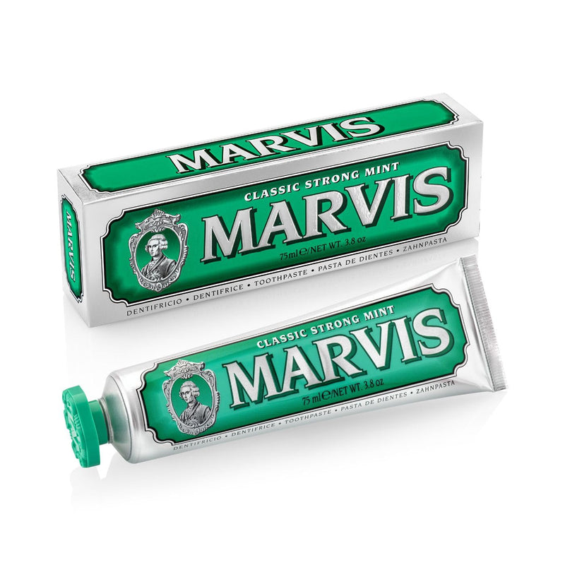 Marvis Classic Strong Mint Toothpaste 3.8 Ounce (Pack of 1) - BeesActive Australia
