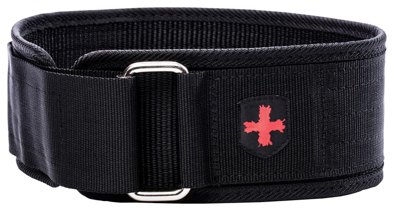 Harbinger 4-Inch Nylon Weightlifting Belt Medium (Fits 29 - 33 Inches)