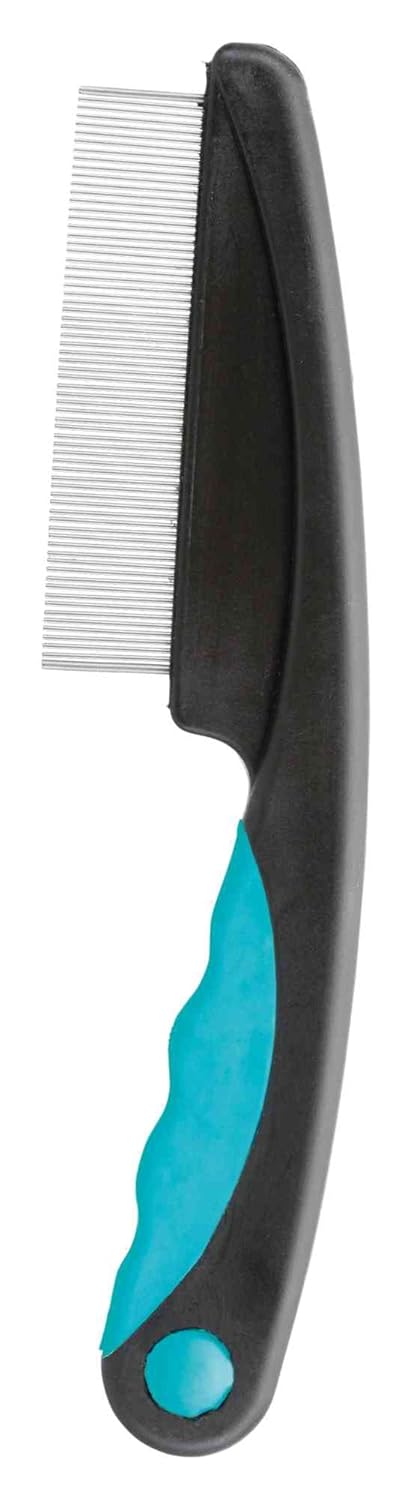 TRIXIE Pet Grooming Flea Comb for Cats, Dogs, and Small Animals, 6" (15cm) - BeesActive Australia