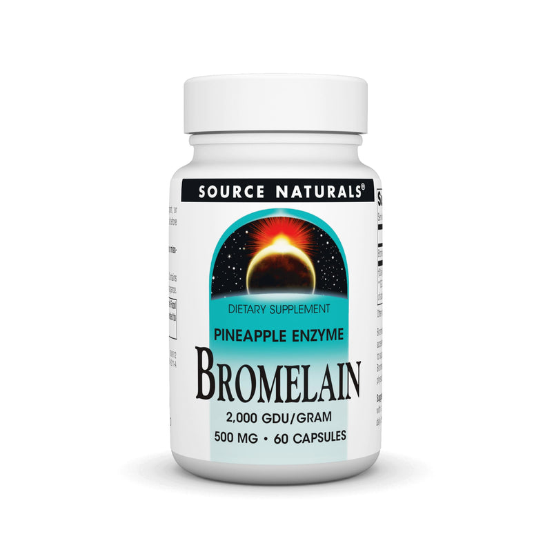 Source Naturals Bromelain 500 mg Pineapple Enzyme Caps, 60 ct - BeesActive Australia