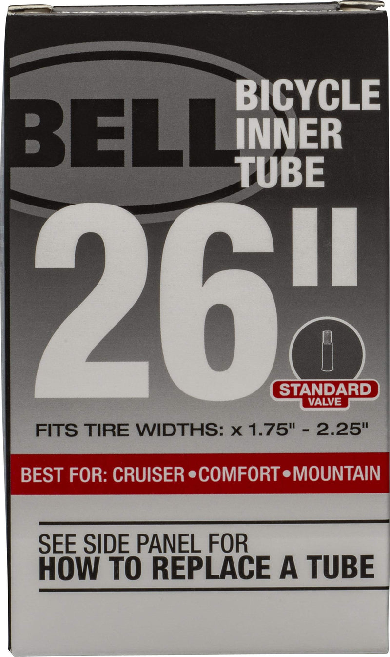 Bell Standard and Self Sealing Bike Tubes Tube 26"x1.75-2.25" Schrader - BeesActive Australia