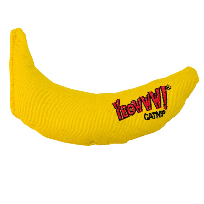 Yeowww! Catnip Toy, Yellow Banana - BeesActive Australia