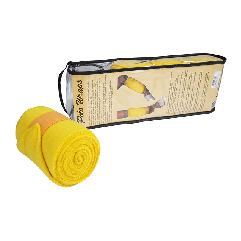 Full Pony Polo Wrap Set Yellow - BeesActive Australia