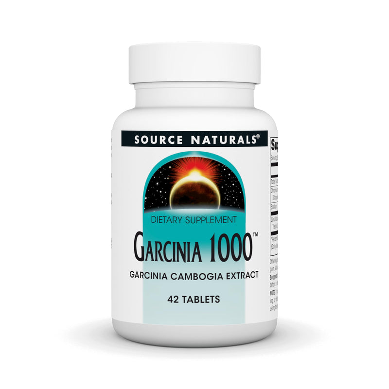 Source Naturals Garcinia Garcinia Cambogia Extract, 1,000 MG- 42 Tablets 42 Count (Pack of 1)