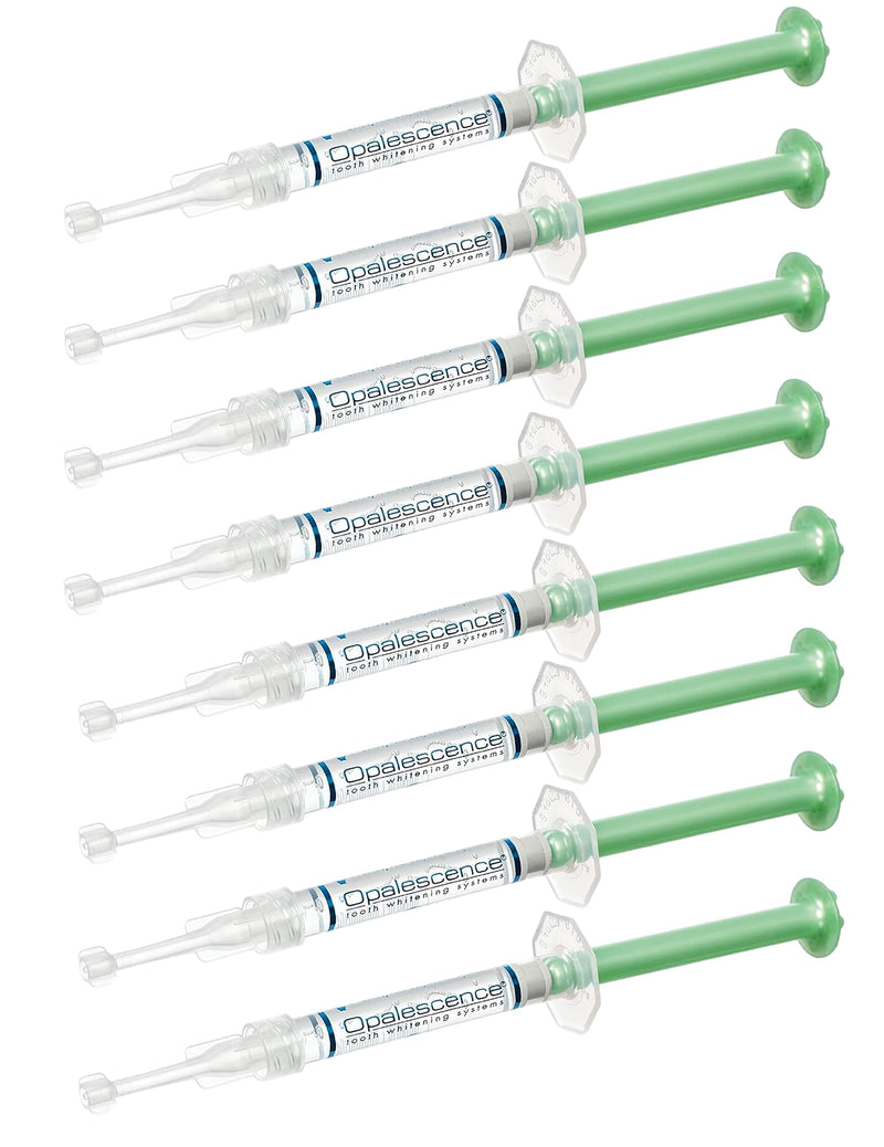 Opalescence 10% Teeth Whitening Kit - Gel Syringes Refills - Low Sensitivy (8 Units) - Fluoride, Carbamide Peroxide - Made in The USA by Ultradent 5211-4 - BeesActive Australia