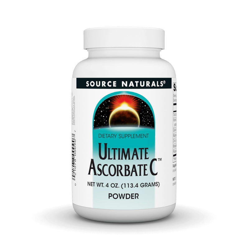 Source Naturals Ultimate Ascorbate C, 4 oz - Powder 4 Ounce (Pack of 1)
