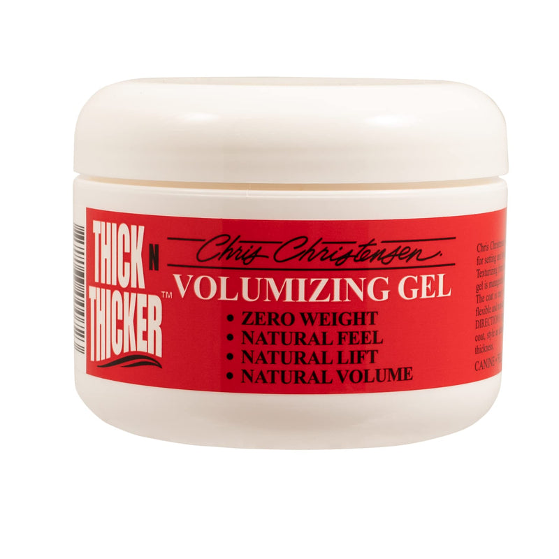 Chris Christensen Pet Volumizing Gel, 8 oz Thick N Thicker Volumizing Jar, Groom Like a Professional, Builds Body and Volume, Manageable and Moldable, Easy to Style, Made in the USA - BeesActive Australia