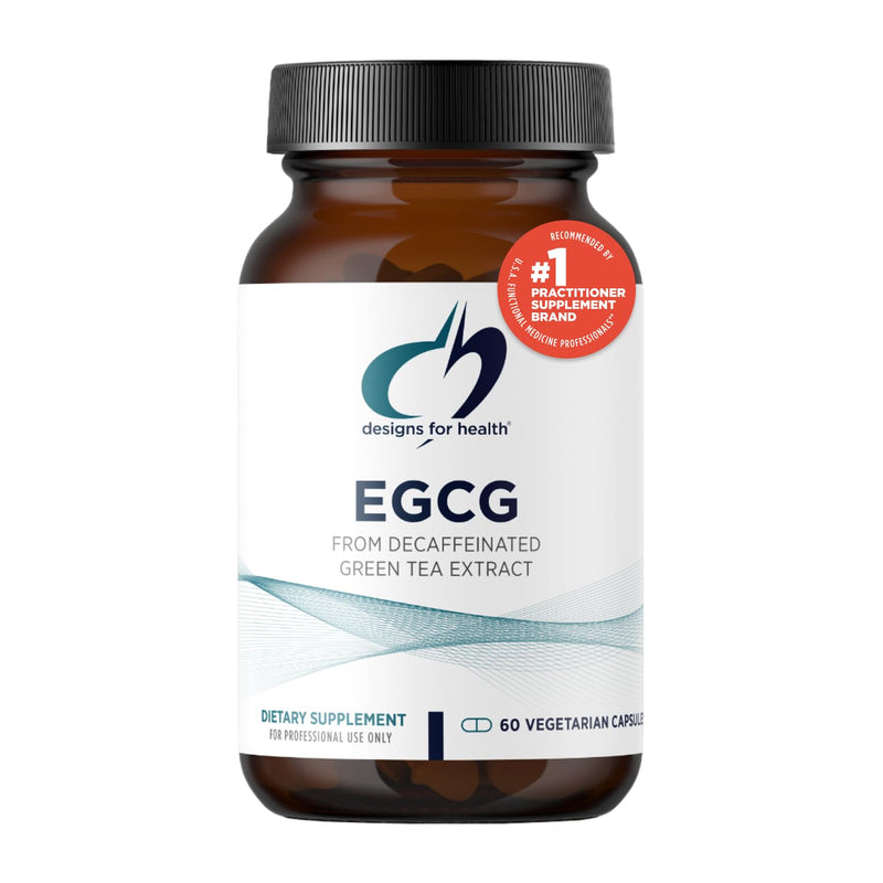 Designs for Health EGCg - Decaffeinated Green Tea Extract (225mg) + Polyphenols Antioxidant Supplement - Non-GMO Vegan Green Tea Pills (60 Capsules) Standard Packaging