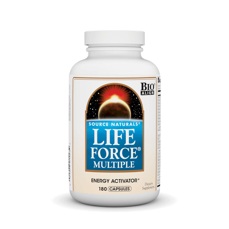 Source Naturals Life Force Multiple Energy Activator*, 180 Capsules 180 Count (Pack of 1)