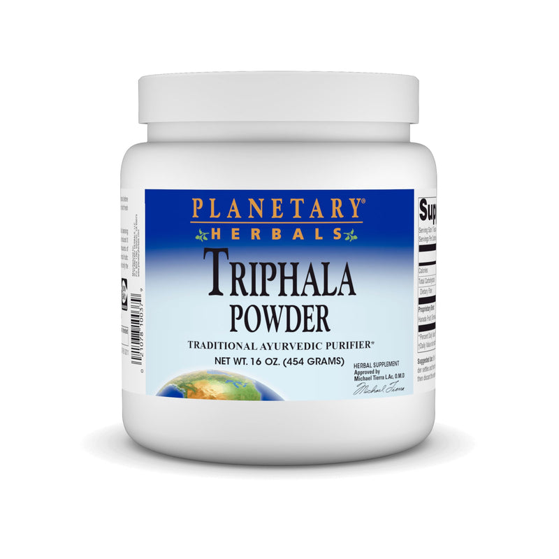 Planetary Herbals: Triphala 16 oz. Powder - BeesActive Australia