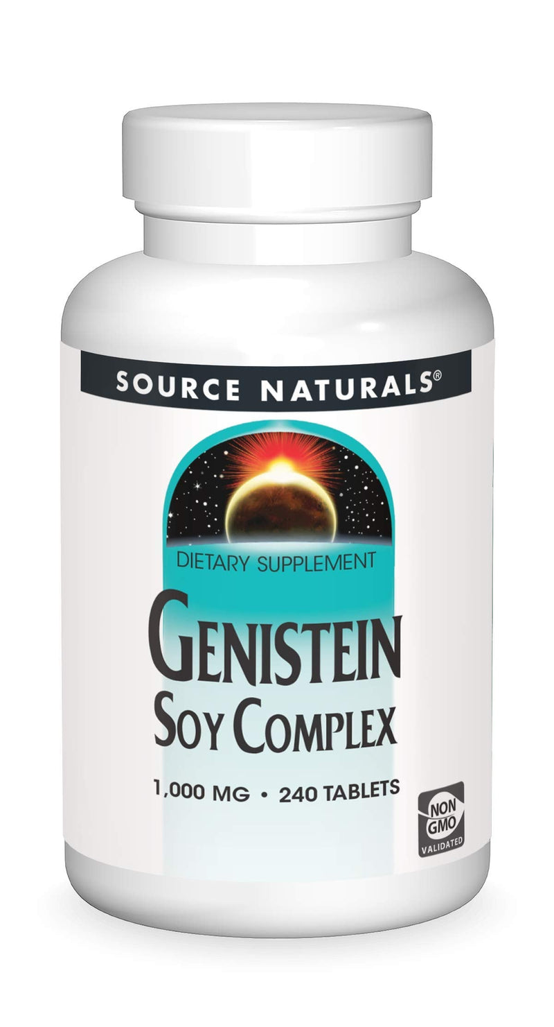Source Naturals Genistein Soy Complex 1000 mg - 240 Tablets 240 Count (Pack of 1)
