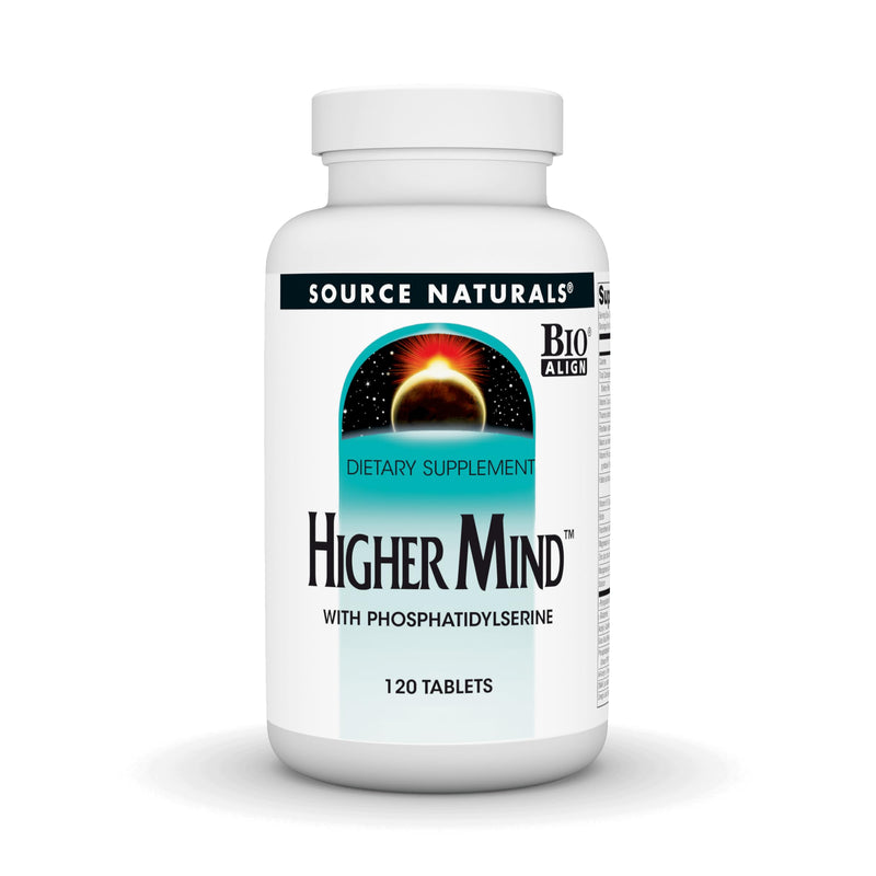 Source Naturals Higher Mind, with Phosphatidylserine - 120 Tablets 120 Count (Pack of 1)