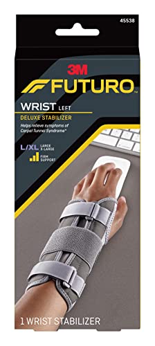 FUTURO Deluxe Wrist Stabilizer Left Hand Large-X-Large Tan 1 Each