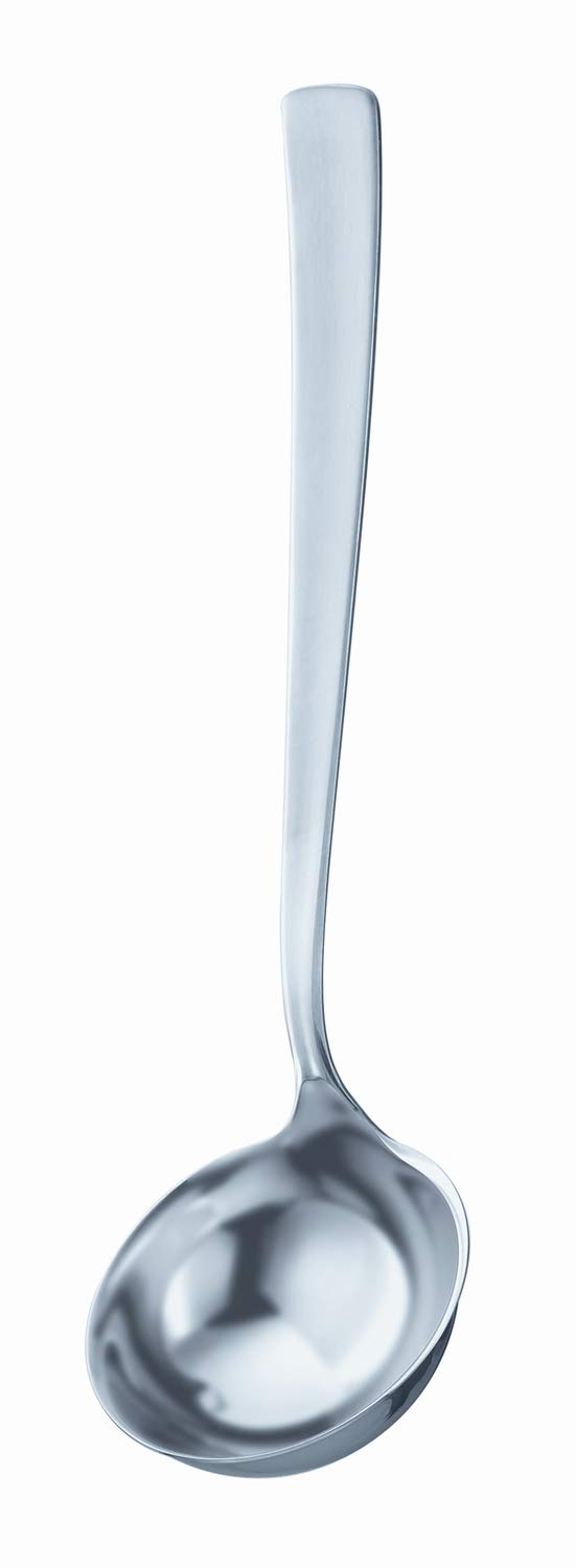 Rösle Stainless Steel Serving Ladle, Flat Handle, 2.7-Ounce - BeesActive Australia