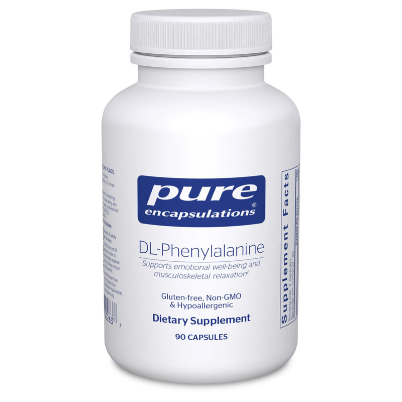 Pure Encapsulations DL-Phenylalanine, 90 Capsules | Amino Acid Supplement for Memory and Focus, Joints, Muscles, and Cognitive Support* 90 Count (Pack of 1)
