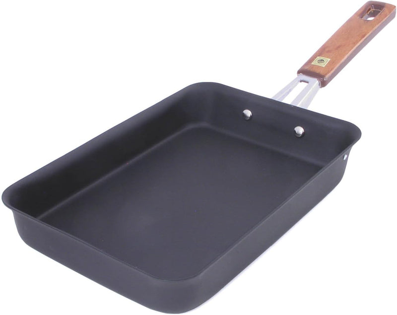 JapanBargain 1811, Japanese Tamago Egg Pan Iron Omelet Pan Tamagoyaki Omelette Pan Rectangle Frying Pan, Induction Cookware Pan, Made in Japan - BeesActive Australia