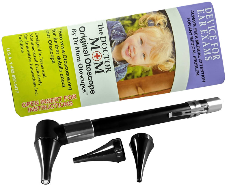 Doctor Mom Original Pocket Otoscope with Bright White LED Technology - Clamshell Packaging - BeesActive Australia