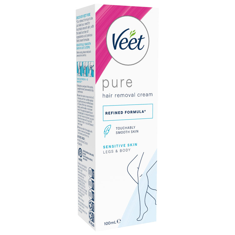 Veet Hair Removal Cream Sensitive Skin with Aloe Vera & Vitamin E (100ml)