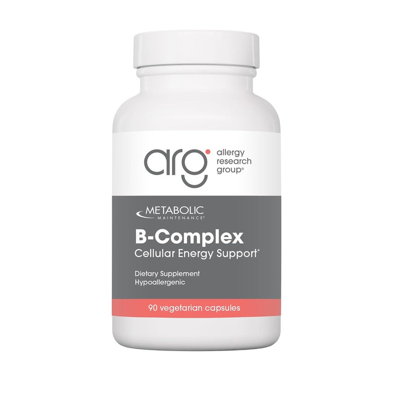 Metabolic Maintenance B-Complex Vitamins, 90 Capsules | Methylated B Vitamins with Choline and Inositol for Energy, Circulation and Nerve Health, Vegetarian